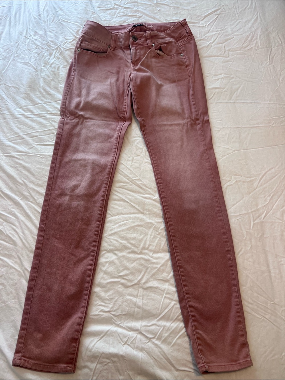 American Eagle Outfitters Mauve Skinny Jeans